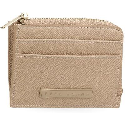 Pepe Jeans Joumma Bags Elia Portafoglio in pelle sintetica, con spalline larghe e regolabili, tasche frontali, taupe, Taglia unica, Portamonete porta carte Pepe Jeans Joumma Bags Elia Portafoglio in pelle sintetica, con spalline larghe e regolabili, tasche frontali, taupe, Taglia unica, Portamonete porta carte