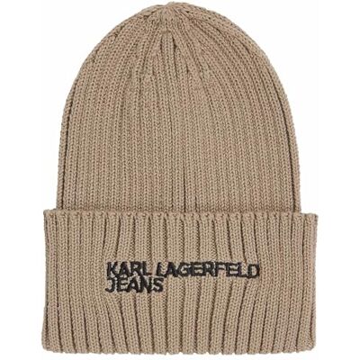 Lagerfeld Uomo Essential Logo Beanie Desert Taupe One size Lagerfeld Uomo Essential Logo Beanie Desert Taupe One size