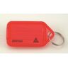 Kevron CLICKTAG PLASTIC RED PK100  ID5R