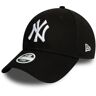 New Era New York Yankees MLB League Essential Nero 9Forty Berretto Regolabile per Donna