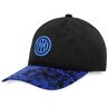 Inter Cappellino da Baseball, Collezione Rain, Design per Tifosi nerazzurri Accessorio Ufficiale e Resistente, Prodotto Ufficiale, Nero