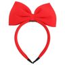 minkissy Fiocco Grande Testa Prua Grande Bow Hors Hors Bowknot Hairband Bow Headdress Headwear Copricapo Parolaccio Natalizio Bande di Frontino