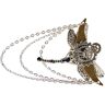 Navna Steampunk Gear Spilla Pin Per Donna Con Catena Frange Ala Gear Clip di Capelli Cappello Camicia Pin Decorativo Corpetto Clip Halloween Hair Pin