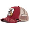 Goorin Bros. The Goat Ziege Red A-Frame Adjustable Trucker cap One-Size