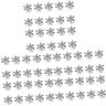 RAZZUM 40 pcs Natale Primavera Tornante Gioielli in argento Accessori con strass Copricapo Festa Donna Spirale di cristallo for la sposa Spillo Forcine for ragazze Bomboniere Nuziale Matrimonio Fiocco di nev