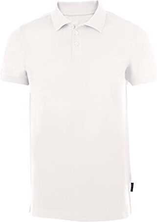 HRM Heavy Stretch M Polo, Bianco (Bianco 02-Bianco), L Uomo