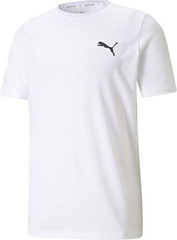 Puma Active Small Logo Tee, Maglietta Unisex, Colore Bianco, M