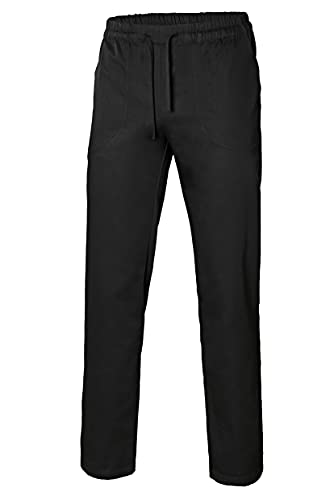 Velilla 403006; Pantaloni in Popeline con Nastri; Colore Nero; Taglia L