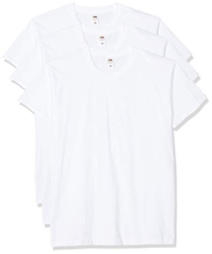 Fruit of the Loom Valueweight Tee Maglietta, Bianco (White 30), XXXL Uomo