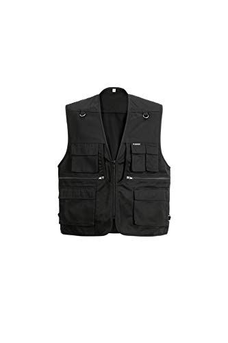 Planam Gilet estivo, taglia XXXL, nero,