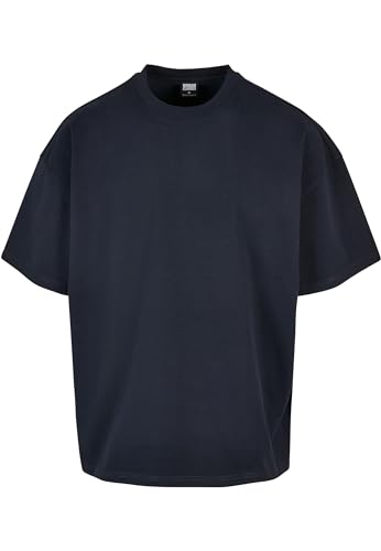 Urban Classics Ultra Heavy Oversized Tee T-Shirt, Blu Navy, L Uomo