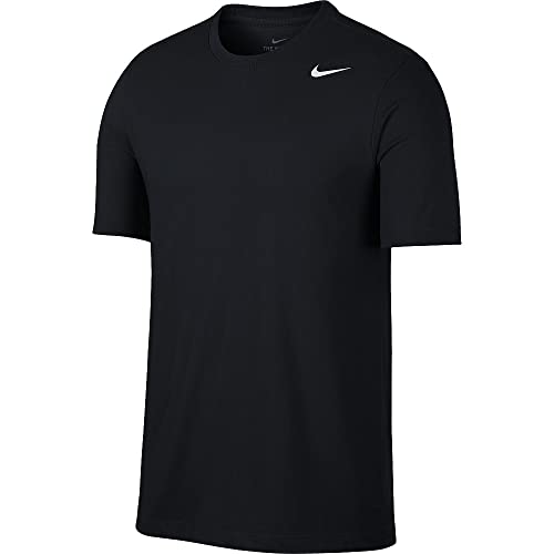Nike Dry Tee Dfc Crew Solid, T Shirt Uomo, Black/White, XXL