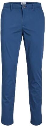 Jack & Jones Pantalone Marco Bowie Noos Uomo Pantaloni Azzurro 30/32