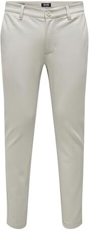 Only Onsmark Slim Gw 0209-Pantaloni Noos Pantaloni, Stregata dalla Luna, 32W x 34L Uomo