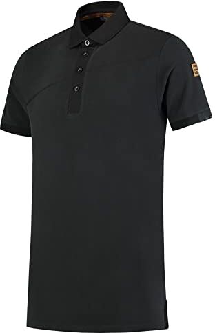 Tricorp Premium Polo da uomo, 95% cotone, 5% elastan, 210 g/m², nero, taglia XL