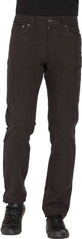 Carrera Jeans Pantalone in Cotone, Marrone (48)