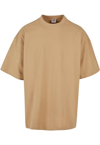 Urban Classics Maglietta da Uomo Huge Tee, Beige Union, XXXXL