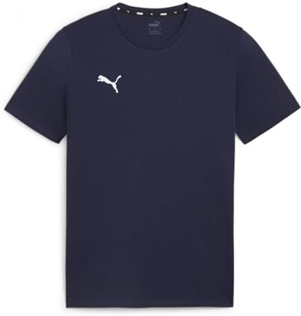 Puma teamGOAL Casuals Tee Tee Adulti Unisex,  Navy- White,