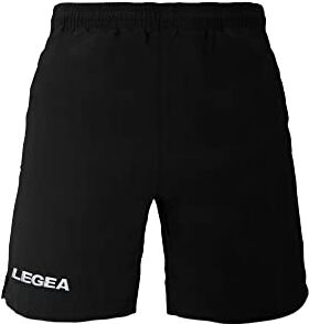 Legea Bermuda Olimpia, Pantaloncini Unisex, Nero, XL