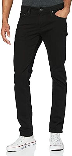 Jack & Jones Jjiglenn Jjfelix Am 046 50 SPS Noos Jeans Slim, Denim Nero, 30W / 34L Uomo