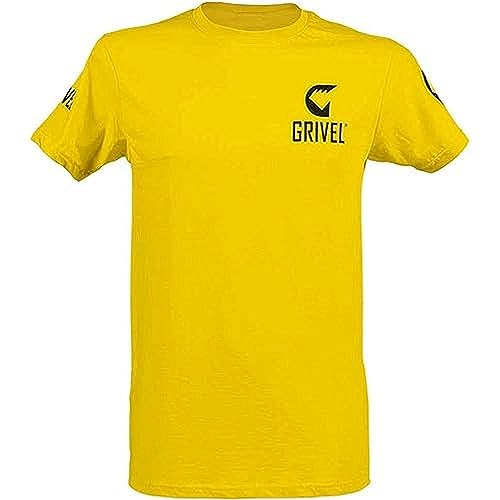 Grivel T-Shirts & Hoodies Logo T-Shirt Yellow XL 100% cotone  Unisex Adulti