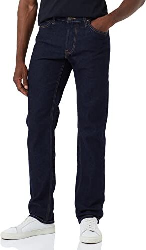 Lee Daren Zip Fly Jeans, Blu (Rinse G36), 32W / 32L Uomo