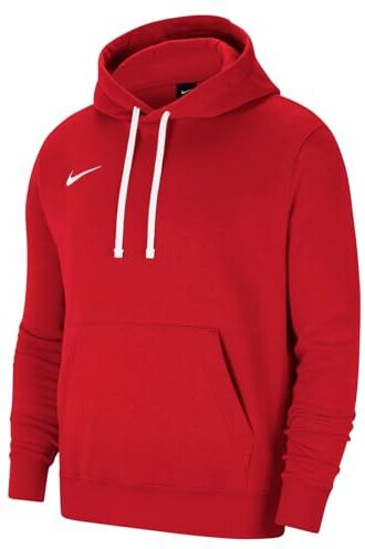 Nike Team Club 20 Felpa con Cappuccio, Rosso (University/Bianco), XL Uomo