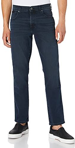 Wrangler Texas Slim Jeans, Bruised River, 31W / 32L Uomo