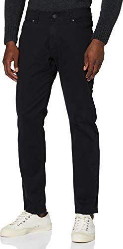 Lee Straight Fit Xm Extreme Motion Herren Jeans, Jeans Uomo, Nero (Black), 31W / 30L