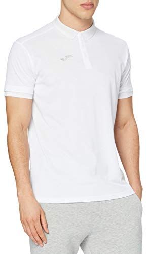 Joma .6XS Polo a Manica Corta, Bali, Ragazzi, Bianco, 6XS