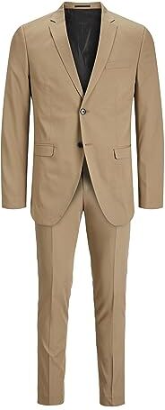 Jack & Jones Jprfranco Suit Noos Completo, Petrified Oak, 52 Uomo