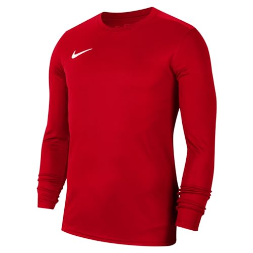 Nike M Nk Dry Park VII JSY LS, T-Shirt A Manica Lunga Uomo, University Red/White, L