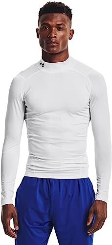 Under Armour Uomo UA HG Armour Comp Mock LS Shirt