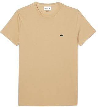 Lacoste -Men S TEE-SHIRT-TH6709-00, Beige, XL