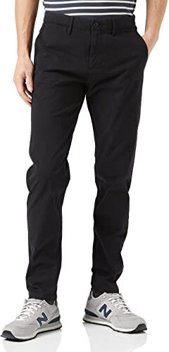 Dockers Smart 360 Flex Chino Tapered, Pantaloni, Uomo, Nero, 34W / 32L