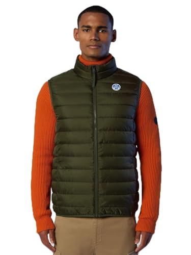 NORTH SAILS GILET VERDE MILITARE