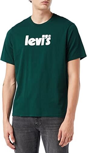 Levis Ss Relaxed Fit Tee, T-shirt Uomo, Ponderosa Pine, XS