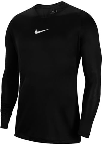 Nike Dry Park 1stlyr Jersey LS, Maglietta a Maniche Lunghe Uomo, Nero (Black/(White), XXL