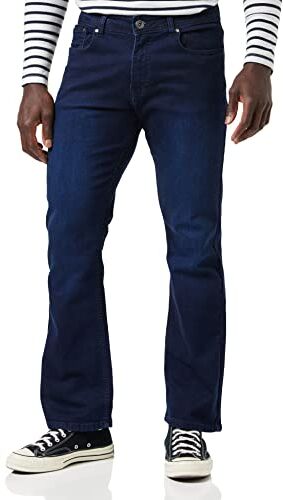 Enzo Jeans Bootcut, Blu (Indigo Indigo), W36/L32 (Taglia Produttore: 36R) Uomo