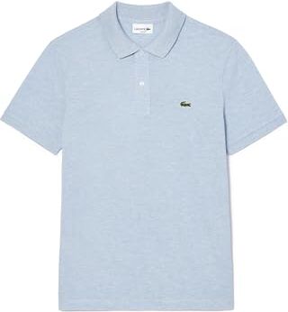 Lacoste Polo A Maniche Corte da Uomo PH4012-00, Blu Cina, XL