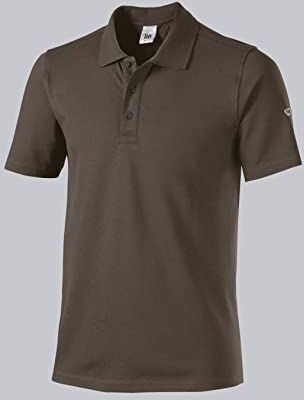 BP -XL Polo Unisex con Maniche a 1/2, Colletto Polo con Bottoni, 70 cm, 195 g/m² Cotone Elasticizzato, Falke, XL