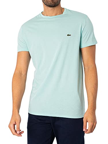 Lacoste , T-shirt Uomo, Mint Tablet, L