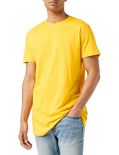 Urban Classics Maglietta Uomo A Maniche Corte, T-Shirt Uomo, Chrome Yellow, XS