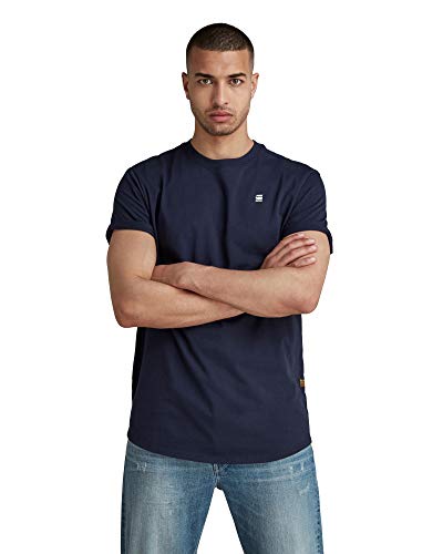 G-STAR RAW Lash T-Shirt, T-shirt Uomo, Blu (sartho blue ), XXL