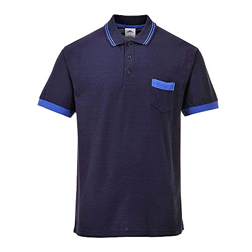 Portwest Polo Shirt, colorNavy talla XSmall