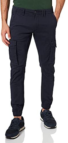 Jack & Jones JPSTPAUL JJFLAKE AKM 542 Blaze Noos Pantaloni, Navy Blazer, 36/34 Uomo