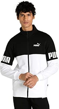 Puma Power Colorblock Suit FL Cl, Tuta in Poliestere Uomo, Black, XXL