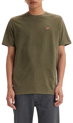 Levis Ss Original Housemark Tee, T-Shirt Uomo, Olive Night, L