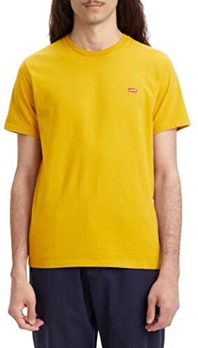 Levis Ss Original Housemark Tee, T-Shirt Uomo, Golden Nugget, XS