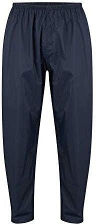 Mac in a Sac Origin II Packable Waterproof Full Zip Overtrousers, Pantaloni Impermeabili Uomo, Navy, S